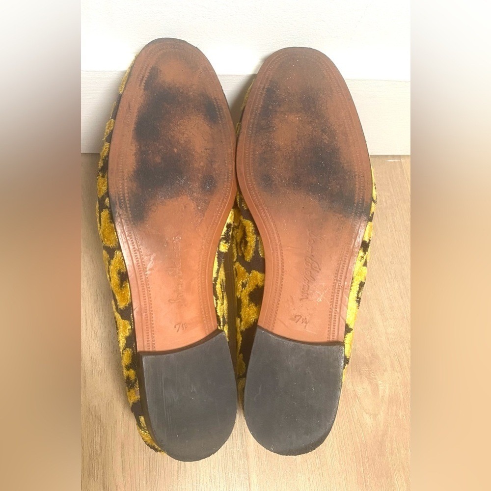 SAM EDELMAN "Loraine" Animal Print Loafers Flats Shoes Sz 7.5 - Picture 8 of 8